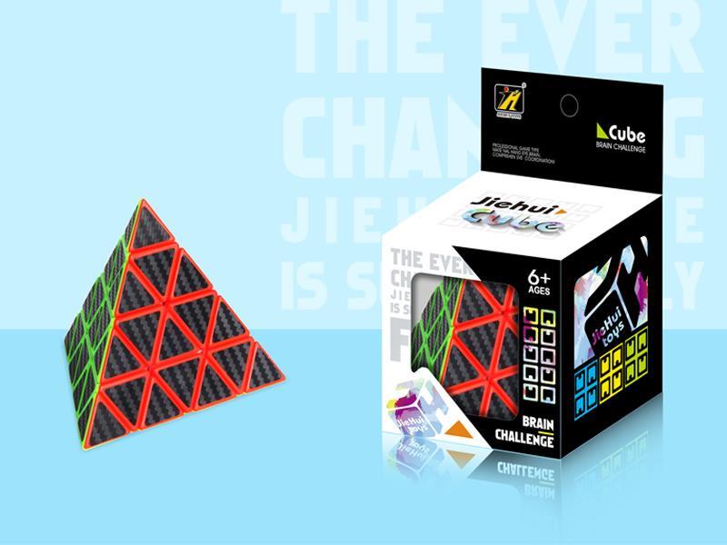 Fourth Order Pyraminx Magic Cube/Black Carbon Fiber