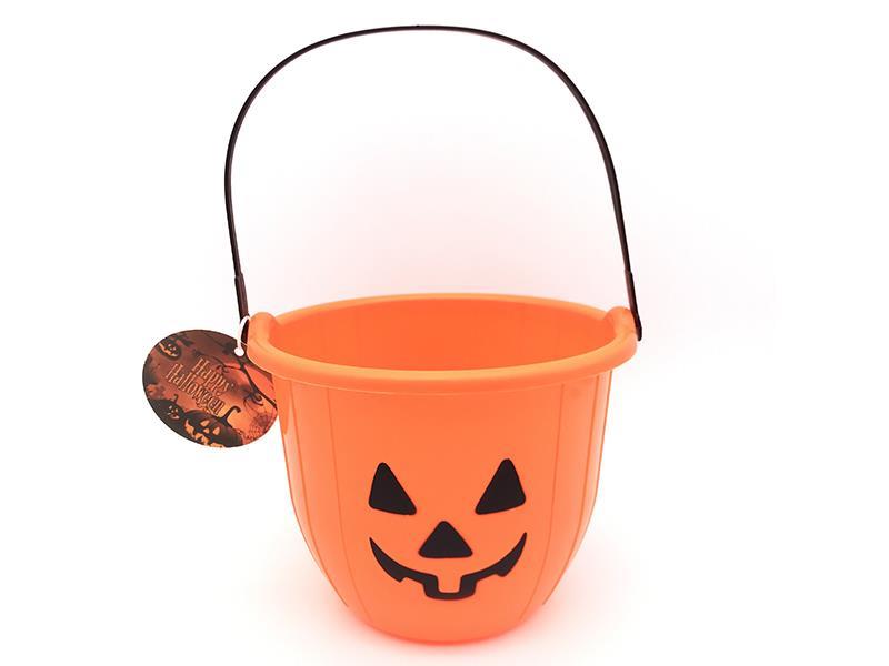 Plastic Pumpkin Barrel