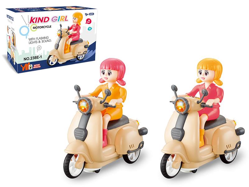 B/O Girl Motorcycle