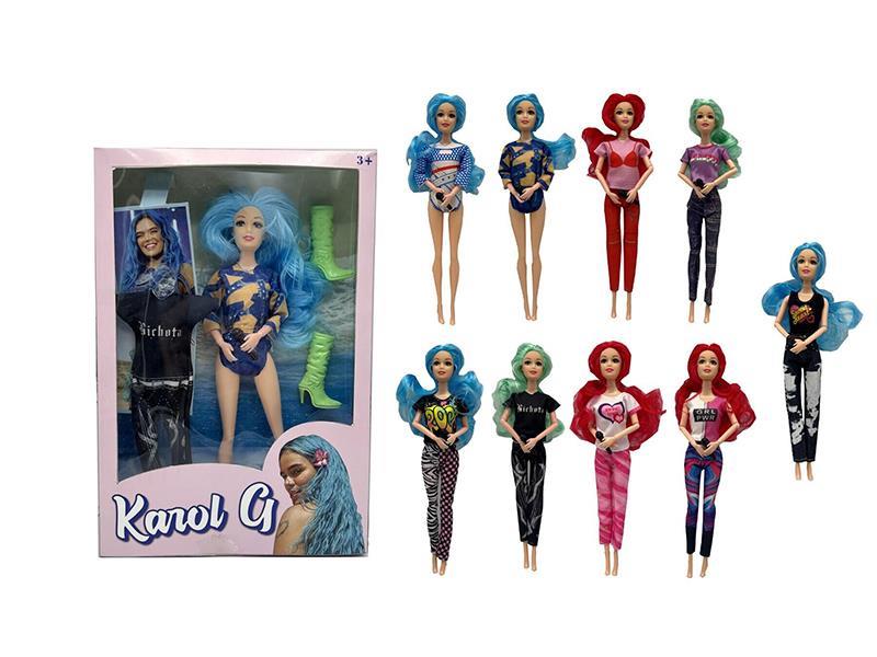 11.5-Inch Full Solid Doll With 9-Joint Big Feet