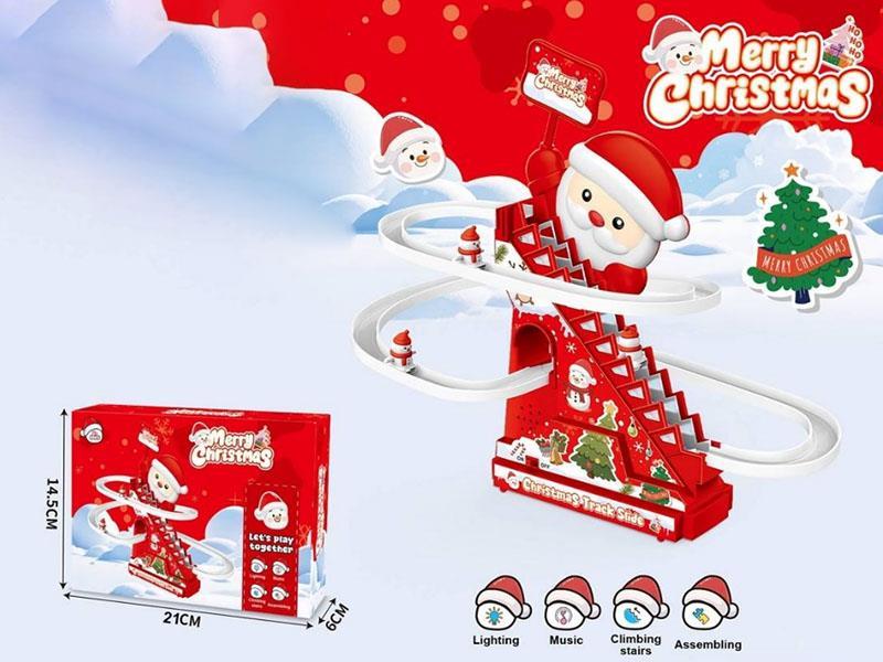 Christmas Snowman Slide Track Toy