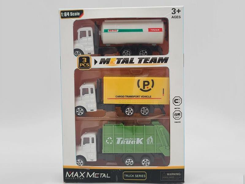 1:64 Sliding Alloy Transport Vehicle