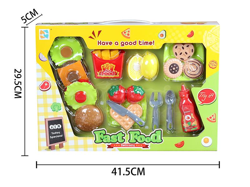 Simulation Hamburger Set