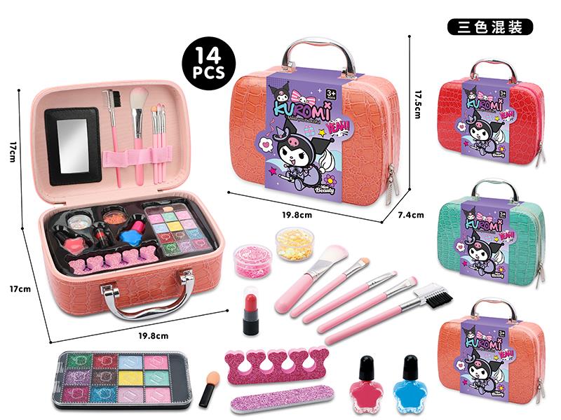 Kuromi Makeup Bag 14pcs
