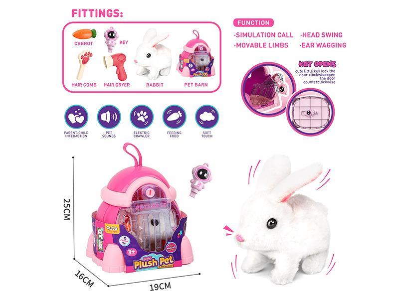 Rocket Pet Station Pet Cabin (Rabbits)