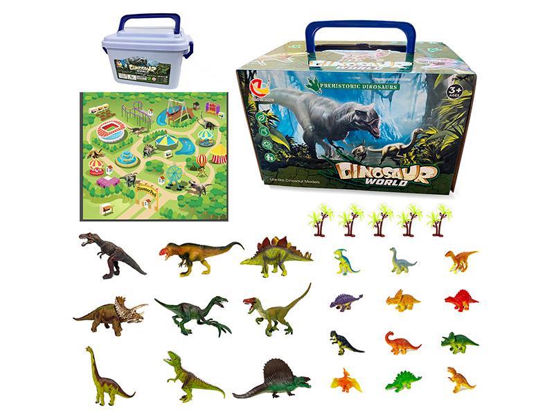 27PCS Dinosaur Paradise