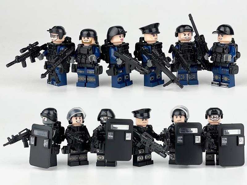 Special Policeman Building Blocks Figures Toys