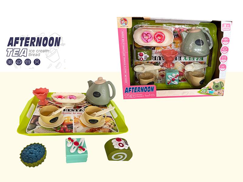 Pretend Play Toys Afternoon Tea Cake Dessert Set
