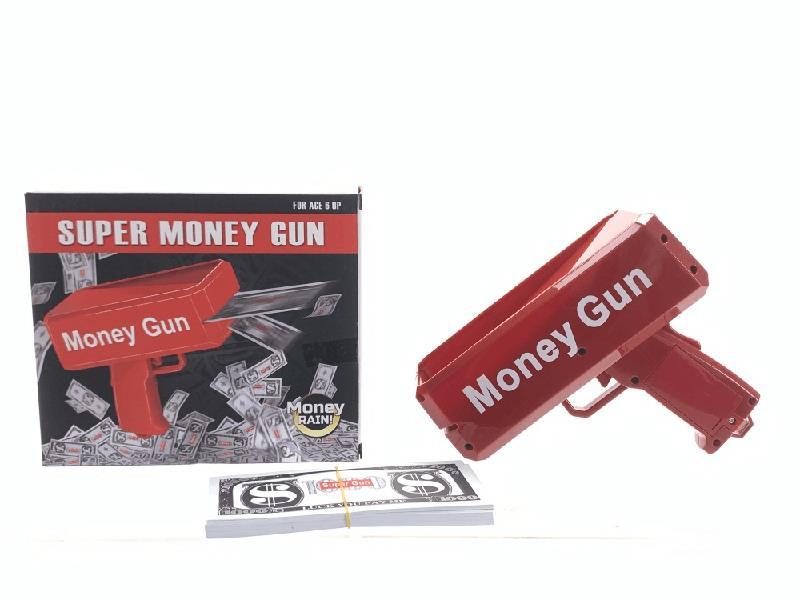 Red Super Money Gun
