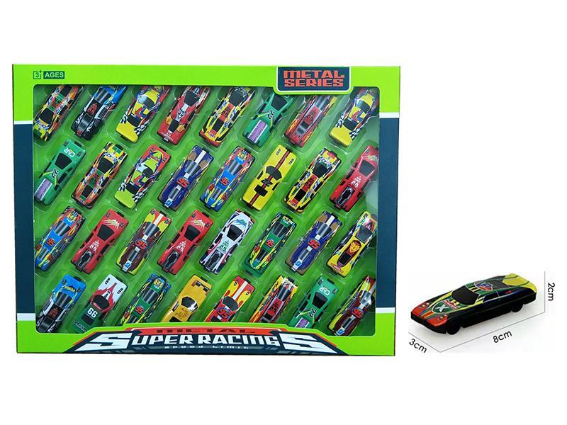 Metal Slide Car 32pcs