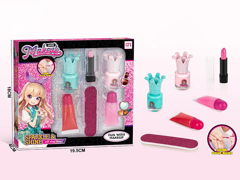 2 Colors Nail Polish Make Up Set
