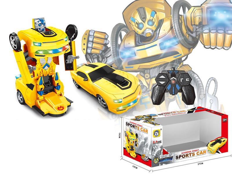 R/C One Button Deformed Bumblebee(Charging Version)