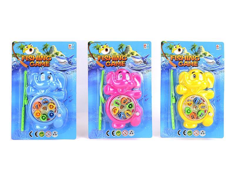Wind Up Fishing Toy