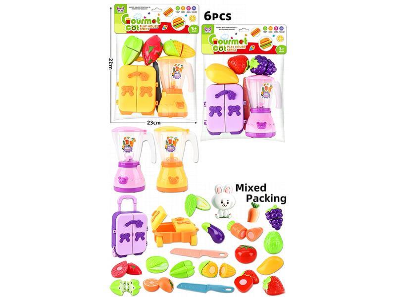 Juice Shop Cutting Fruit Set 6pcs