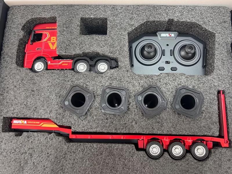 1:64 12CH Remote Control Semi-Alloy Trailer