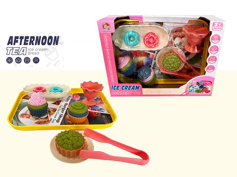 Pretend Play Toys Bread Dessert Set