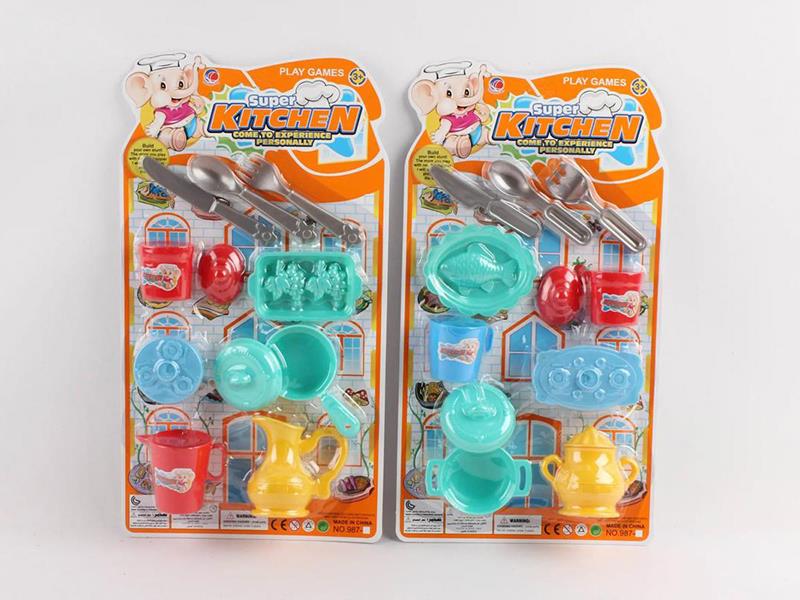 Solid Color Kitchen Toys