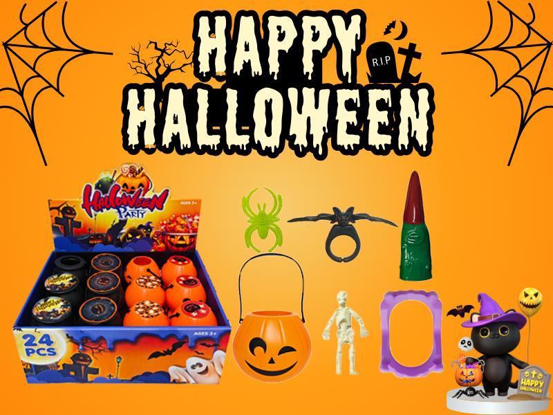 Pumpkin Bucket Display Box