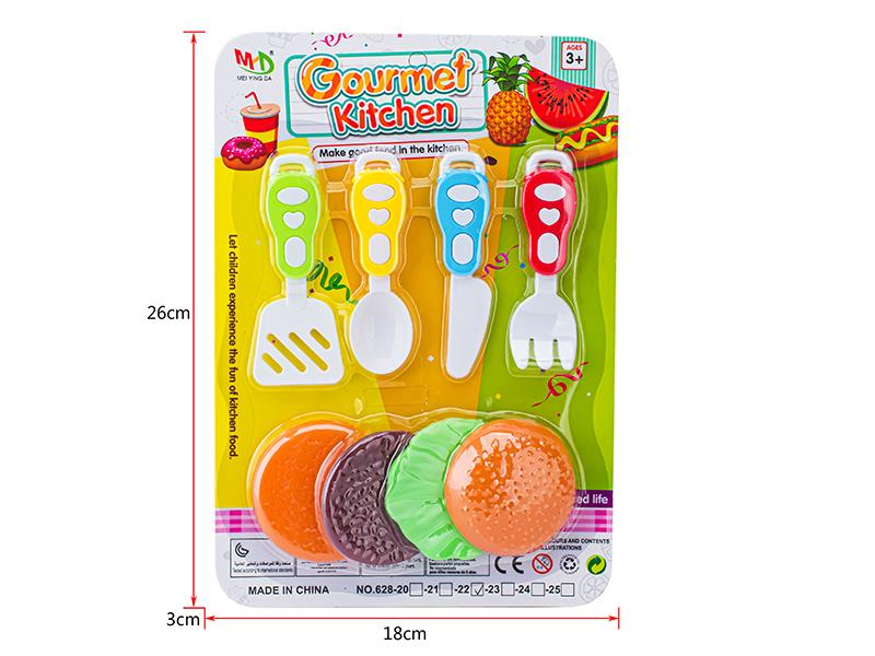 Tableware Hamburger  Set
