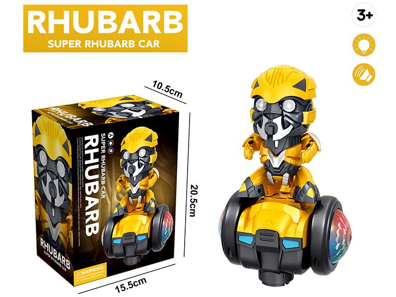 B/O Go And Bump Bumblebee Balance Car With Lights And Music