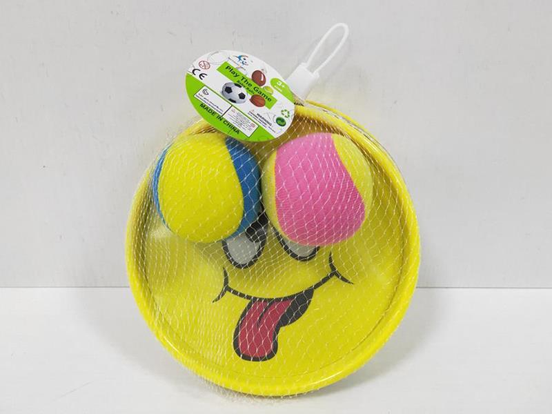 Sticky ball Racket