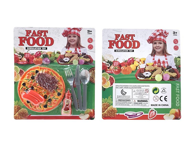 Pretend Play Toys Fast Food Set