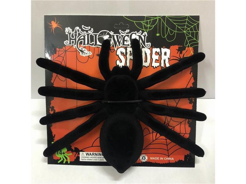Flocking Medium Spider Toy