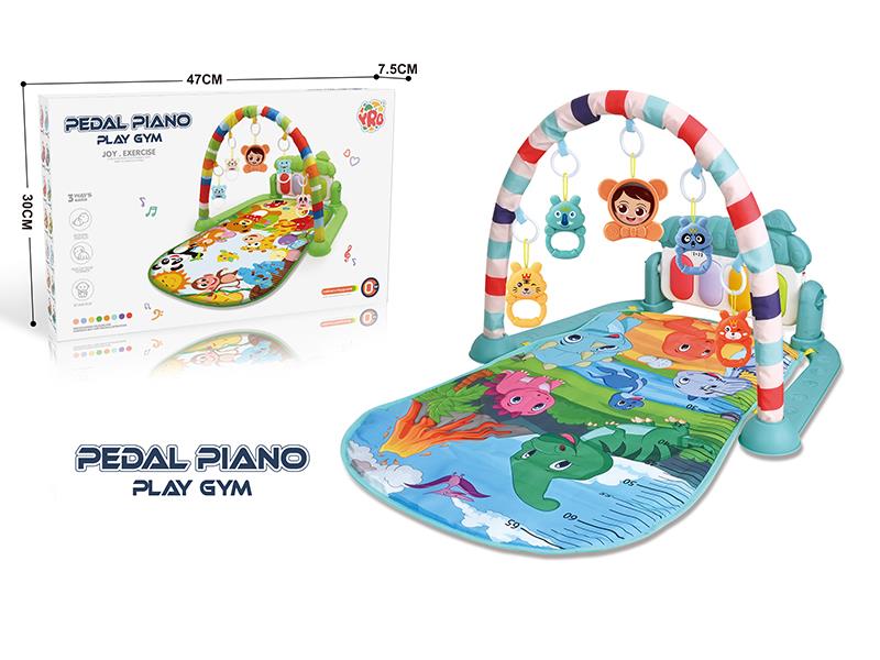 Baby Pedal Piano Fitness Blanket(Dinosaur)