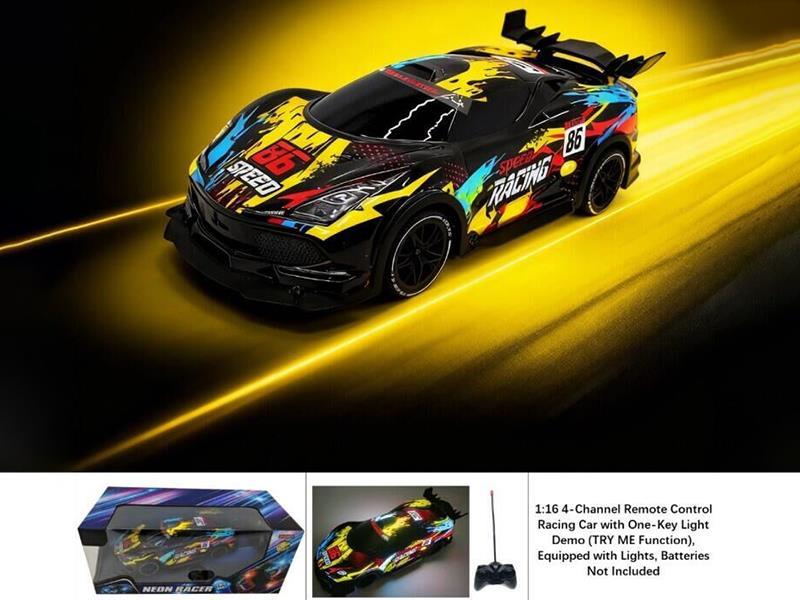 1:16 4CH Remote Control PVC Racing Car