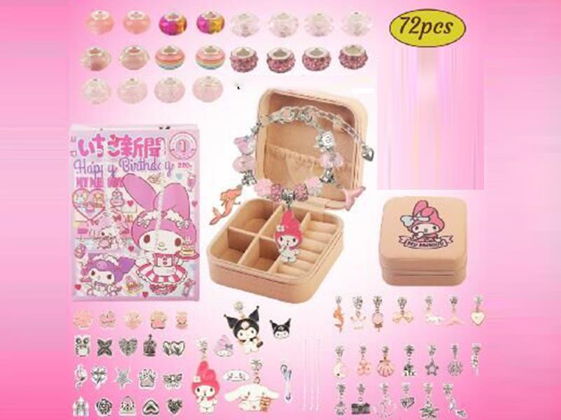 Sanrio DIY Pandora Beading 72 PCS