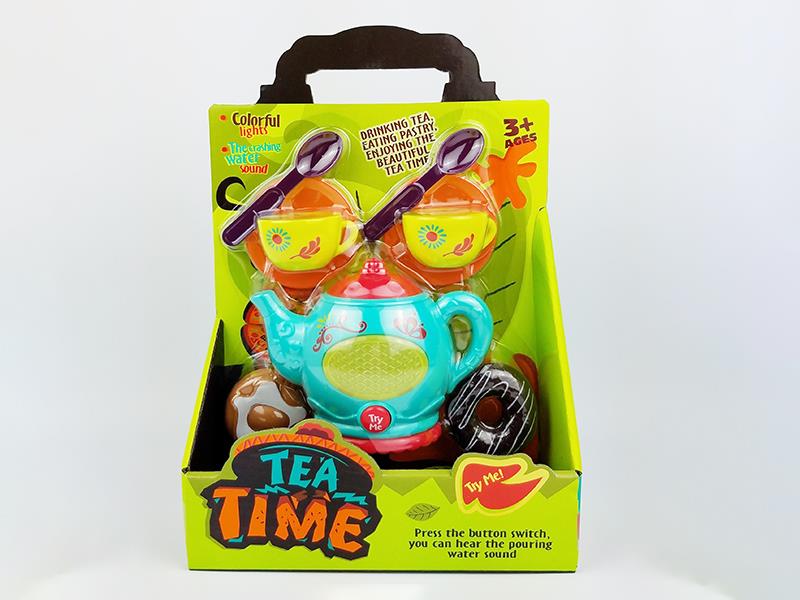 Tea Set(Teapot With Colorful Lights And Music)