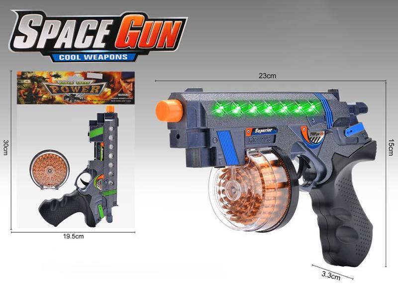 bullet Rotating Gun With Sound And Light