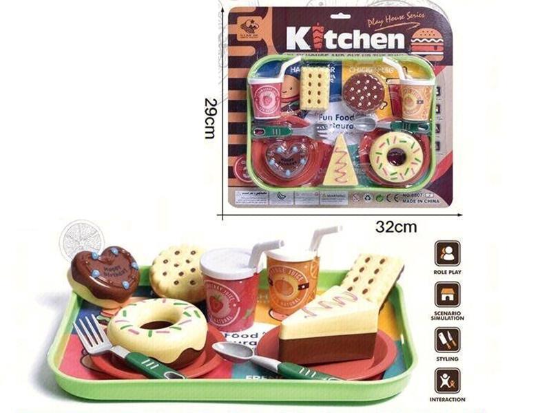 Hamburger Fast Food Set