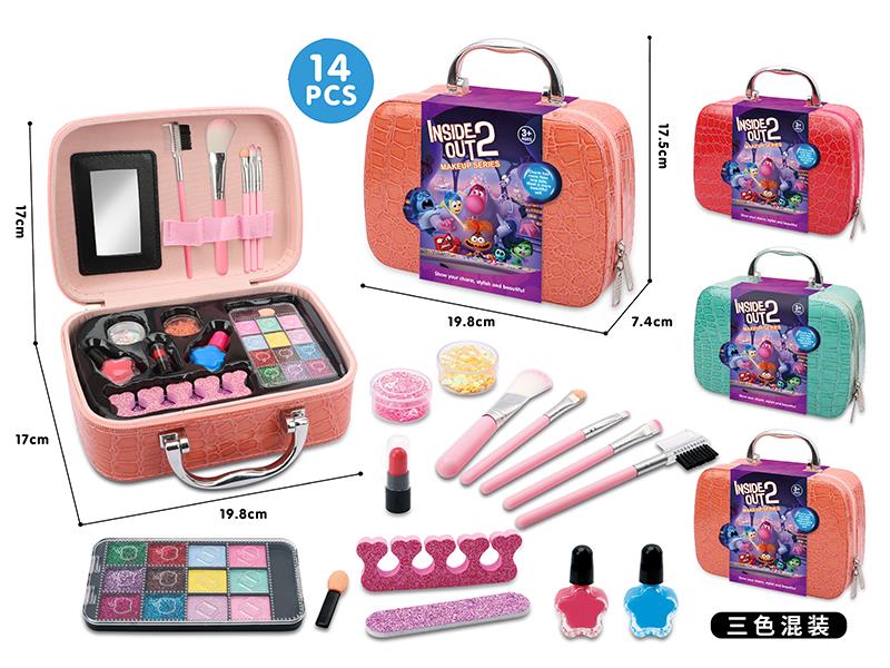 Inside Out 2 Makeup Bag 14pcs