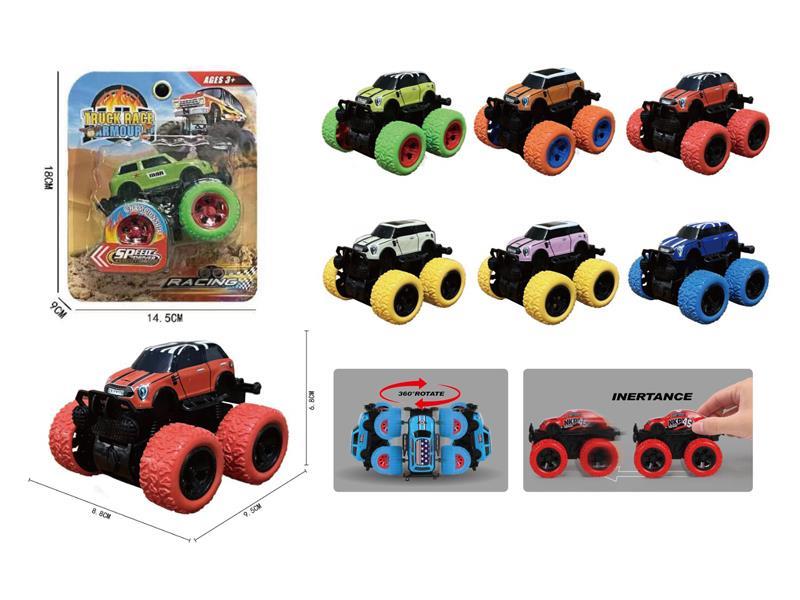 Dual Friction Bigfoot Climbing Metal Sheet Metal Car
