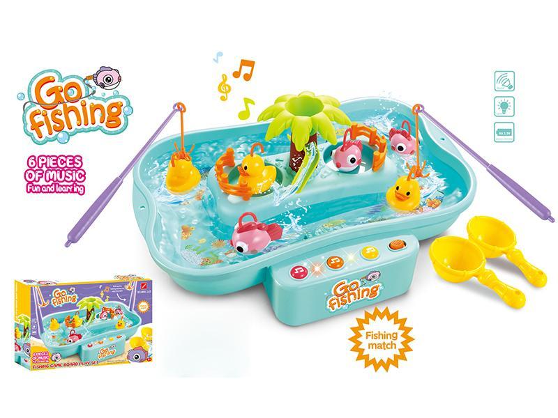 Rotating Fishing Toy