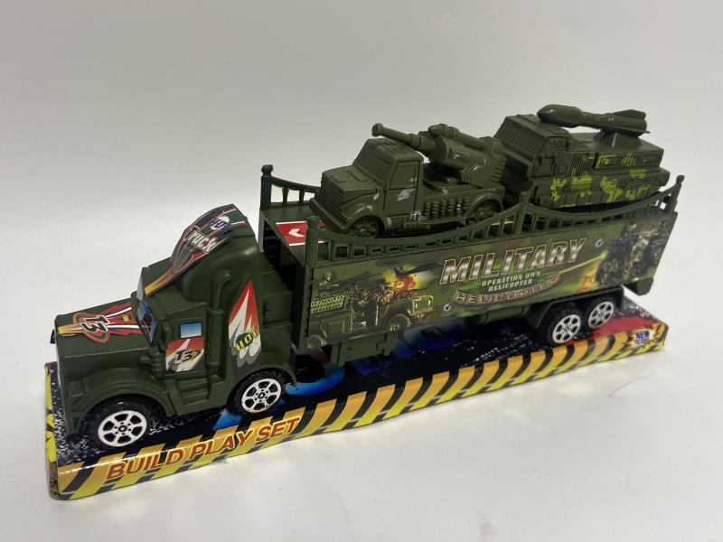 Military Inertial Double-Decker Tractor Truck