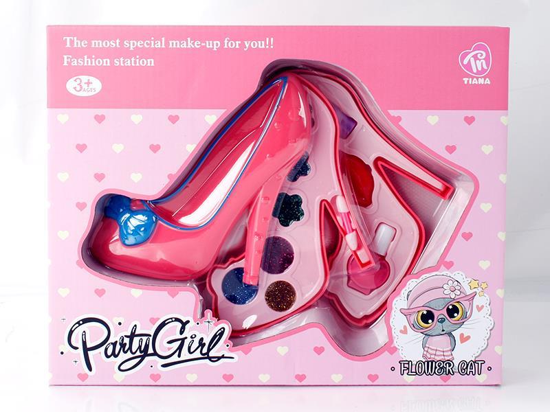 High Heel Shaped 2 Layers Makeup Box