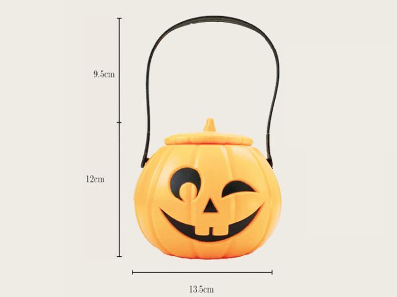 Small Pumpkin Bucket With Lid