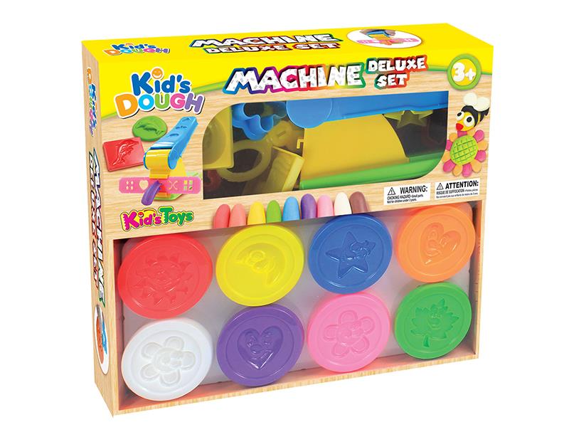 Colored Clay Machine Set
