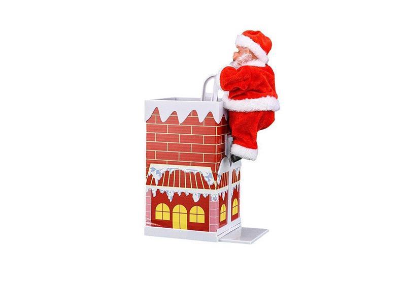 A Chimney climbing old man figurine