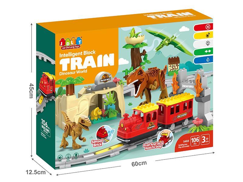 Intelligent Steam Train - Dinosaur World building Blocks