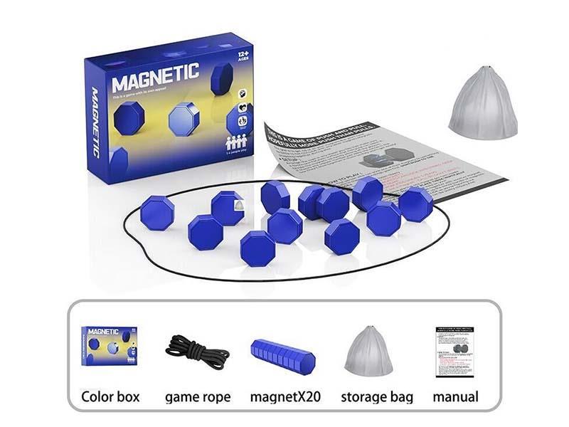 Magnetic Battle Chess Blue Injection Molding Version - Blue Chess (20 pieces)