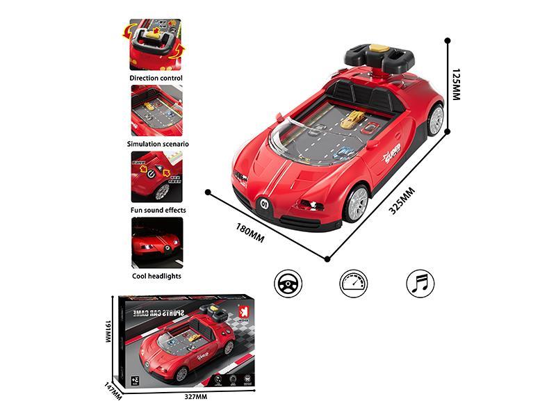 A Bugatti Race Car