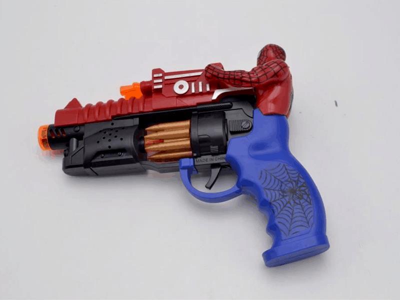 Spider-Man Eight-Tone Gun With Infrared Ray