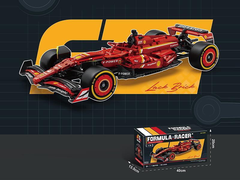 Building Blocks: 1:10 Farley Red F1[English Box]1188 Pieces