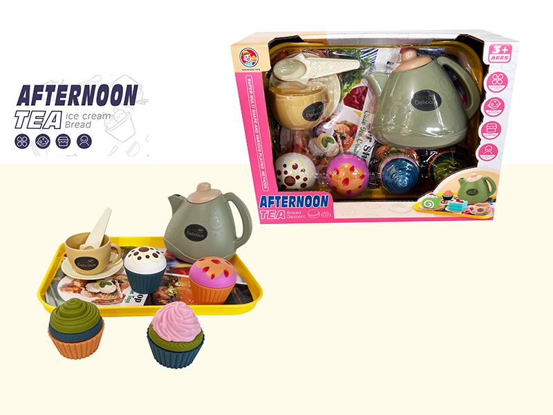 Pretend Play Toys Afternoon Tea Cake Dessert Set