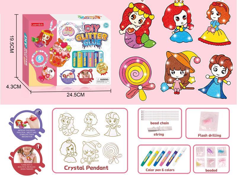 Princess Series Crystal Collage