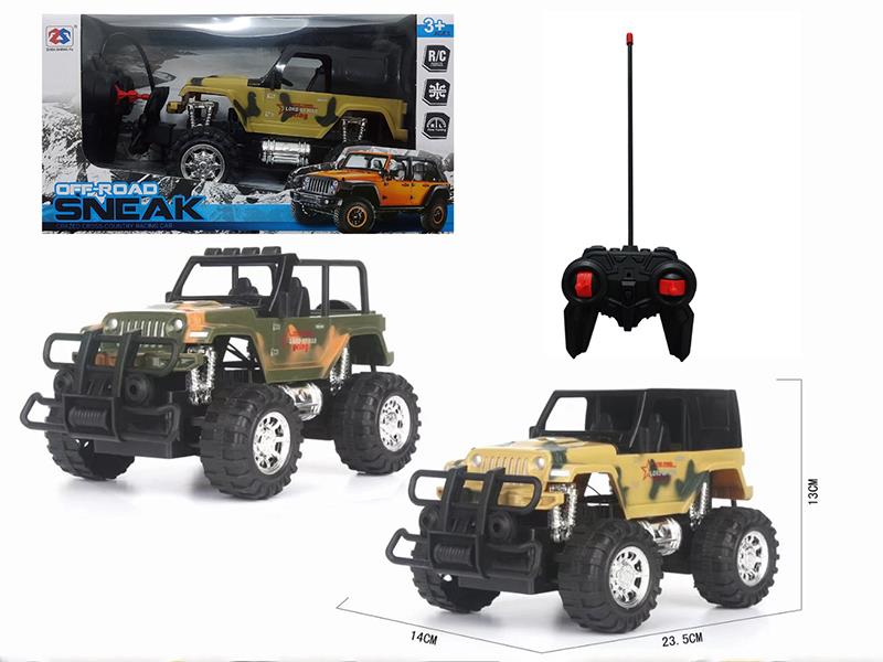 4-Channel Remote Control Wrangler Camouflage Off-Road Vehicle