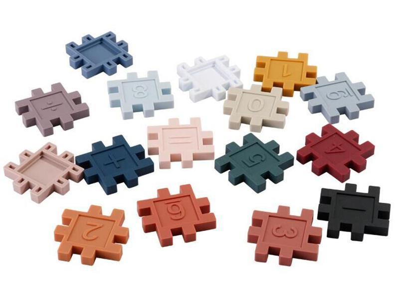 Baby Silicone Building Blocks 16PCS